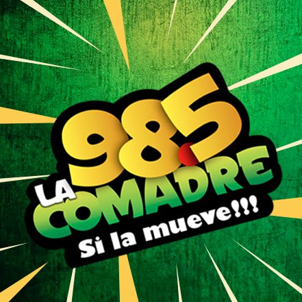 Estación de música tropical y grupera de @SIPSE ☎923-72-22 (Whats)9992399526, porque en Mérida Yucatán, La Comadre 98.5 ¡Sí la mueve!