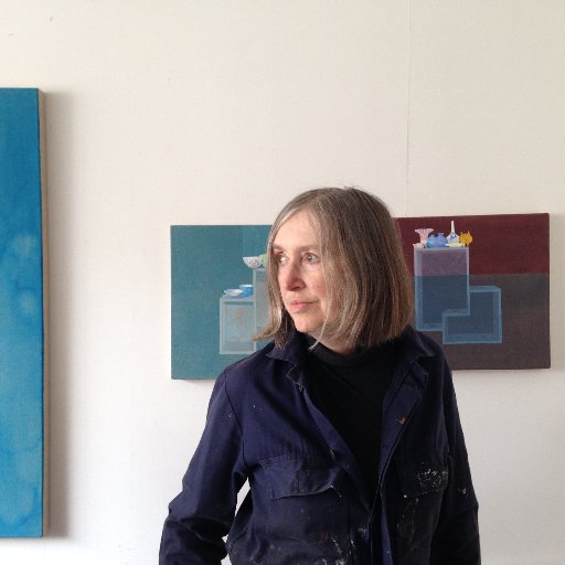 Painter who lives in London and works on Fish Island E3