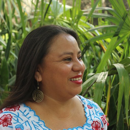 Antropóloga, gestora comunitaria, mayahablante, escritora maya, amante de la vida, puksi'ik'al táan k xíimbal waye'
