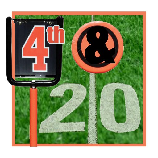 4thand20Sports's profile picture. "Top notch sports podcast with long-shot opinions" -https://t.co/y7hogKBMQy https://t.co/b8SbcPSijv