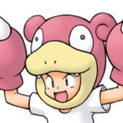 #ヤドンだいすきクラブ かいちょう。いつも ボーッとしていて なにを かんがえているのか わからない。The president of Slowpoke Fan Club.