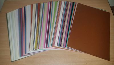 Gorgeous pearlescent paper and card. With a range from card, paper, vellum, hammerfinish, self adhesive and even super silk.