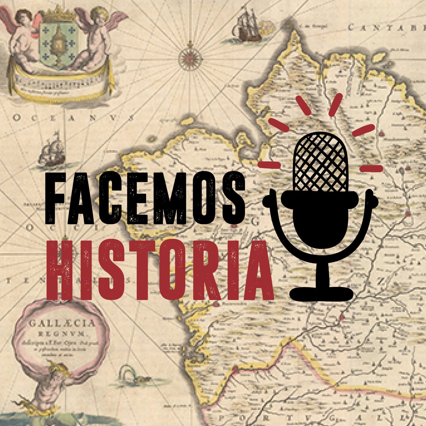 Un podcast, un achegamento á historia universal de xeito ameno e en pequenas doses. Unha viaxe no tempo, desde Galiza e en galego