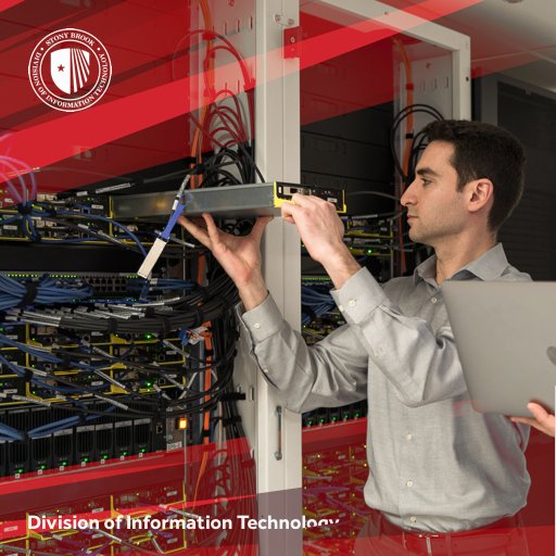 Be the first to learn about new services, system status updates and much more from the Division of Information Technology at Stony Brook University.