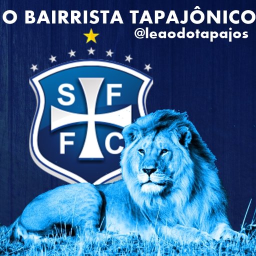 TORCEDOR do São Francisco Futebol Clube.
Ainda que reste eu sozinho na arquibancada, torcerei sempre para o MEU LEÃO AZUL DO TAPAJÓS!