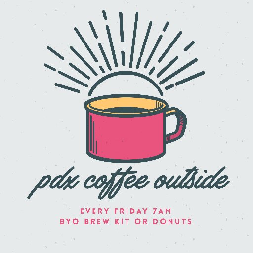 Meet up every Friday morning at 7am. Location announced on Instagram or at https://t.co/VaHZdpfJUR Bring your brew kit, or donuts to trade for coffee, and a mug