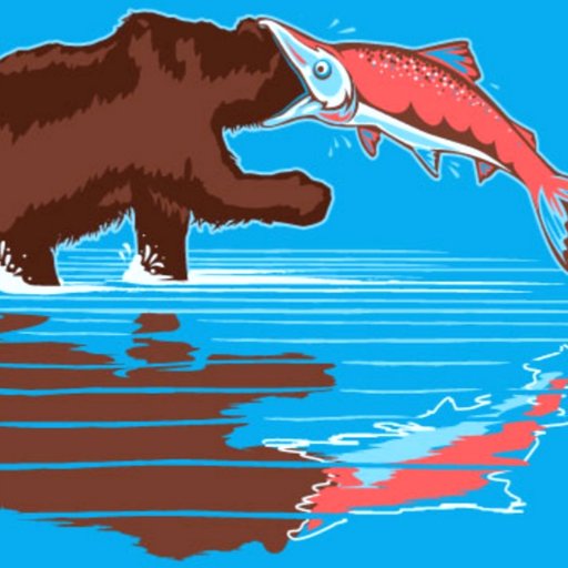 A bot that made quirky observations about wild salmon, twice daily.  Header illustration by @alextestere. Profile illustration by Glenn Jones.