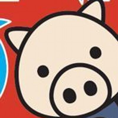 ドラッグストアーズ イオン板橋店 Drug Store Sというけど 洋服屋さんなのです ブタの サクラ がキャラクター です