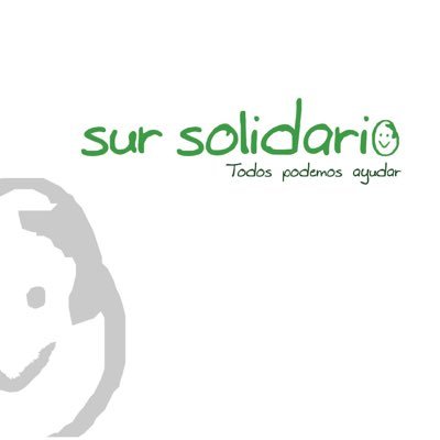 Twitter oficial de la Fundacion Sur Solidario #TodosPodemosAyudar💚