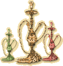 We're Ali & Carleen, manufacturers & importers of authentic Egyptian hookahs to the US. Home of the Caravan Grand Washable hose!