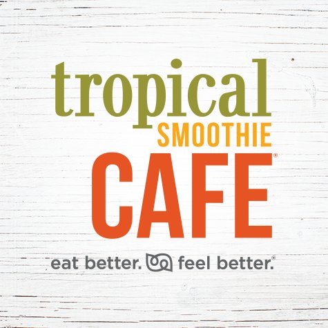 Download our Tropical Reward App from ITunes & Google. We offer fresh fruit & veggie smoothies & amazing food. B, L, D - ALL day EVERY day - AND we cater!
