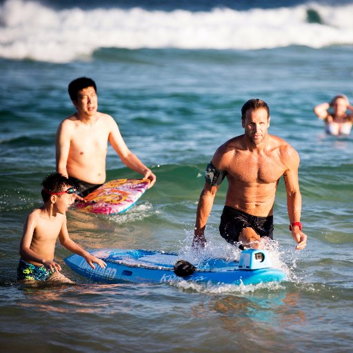 This is the official Twitter of the Bondi Rescue Lifeguards. Stay safe in the ocean and swim between the flags