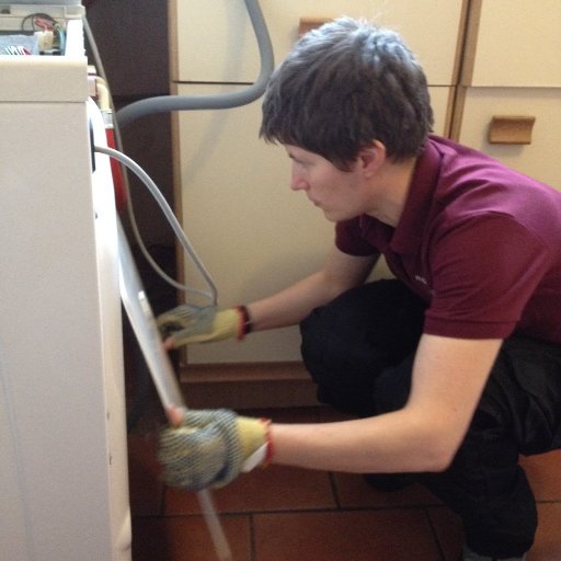 Probably the only female domestic appliance engineer in the North-West: laundry, freestanding dishwashers, electric cookers, cooker hoods