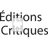 Éditions Critiques(@Edit_critiques) 's Twitter Profile Photo