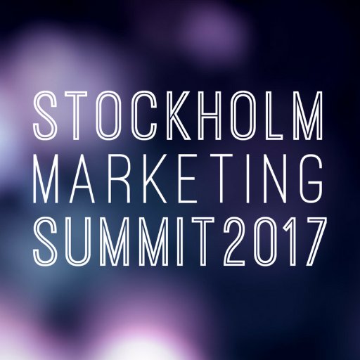 SthlmMarketing's profile picture. Stockholm Marketing Summit 9-10 maj. Vårens två fokusområden: content marketing och marketing automation.
