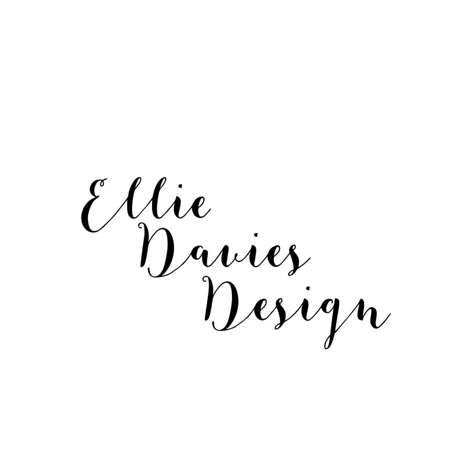 I offer bespoke and personal design service. For more information check out my Facebook and Instagram pages @EllieDaviesDesign