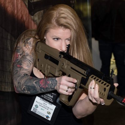 Female shooter, aspiring competitor and I dabble in modeling