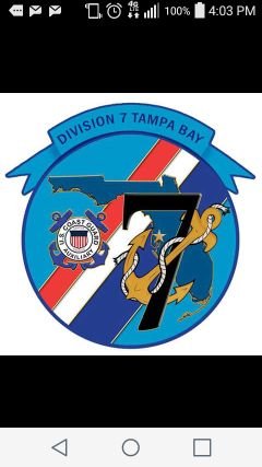 Division 7 US Coast Guard Auxiliary. Tampa Bay #wearit #uscgaux