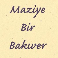 Maziye Bir Bakıver(@maziyebakiver) 's Twitter Profile Photo