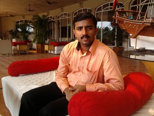 A banker @ South Indian bank