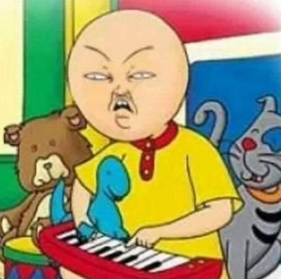 Image result for caillou lit