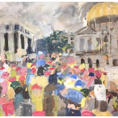 Amanda Mattison is an Atlanta area artist and educator working primarily in acrylic, watercolor, and mixed media.