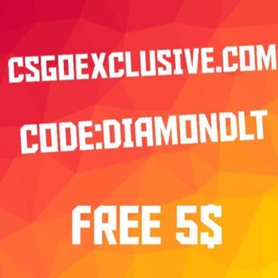 Come to https://t.co/f7nvBA23Lm use code:csgohouse and get free 1,5dollar free :) Good luck