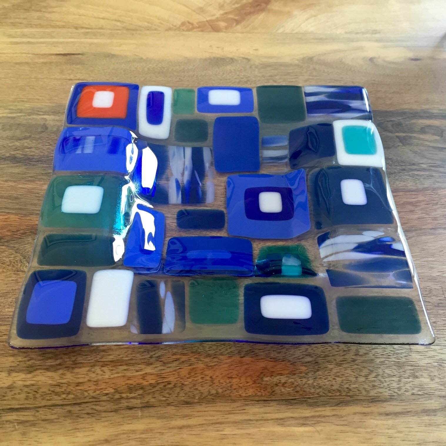 Hi I'm Catherine and I make unique items from fused glass.