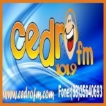 Rádio Cedro Fm 101,9 da Região Centro Sul do Ceará, com músicas, notícias e entretenimento para os ouvintes. Telefone:(88)3564 0693