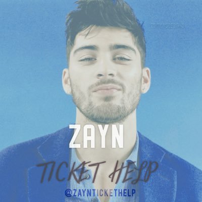 A nonprofit organization founded March 2016, to help fans see ZAYN. FIRST & UNOFFICIAL ticket help account for ZAYN (K,A,C)
