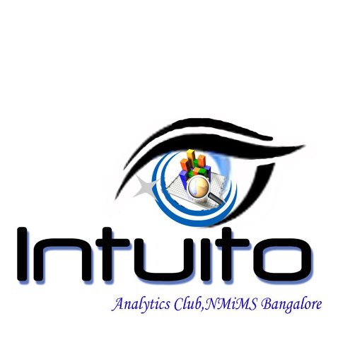 This is the official twitter handle of Intuito~The Analytics Club of NMIMS Bangalore (handled by students).