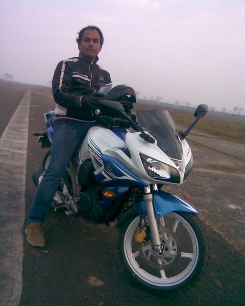 Driving fast, that's not me. But if someone wants to challenge... I loose my identity.