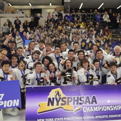 We are the Pelham Memorial High School hockey team. 12 time section 1 champions. 2 time NYS Division II State Champions. 2017, 2022.