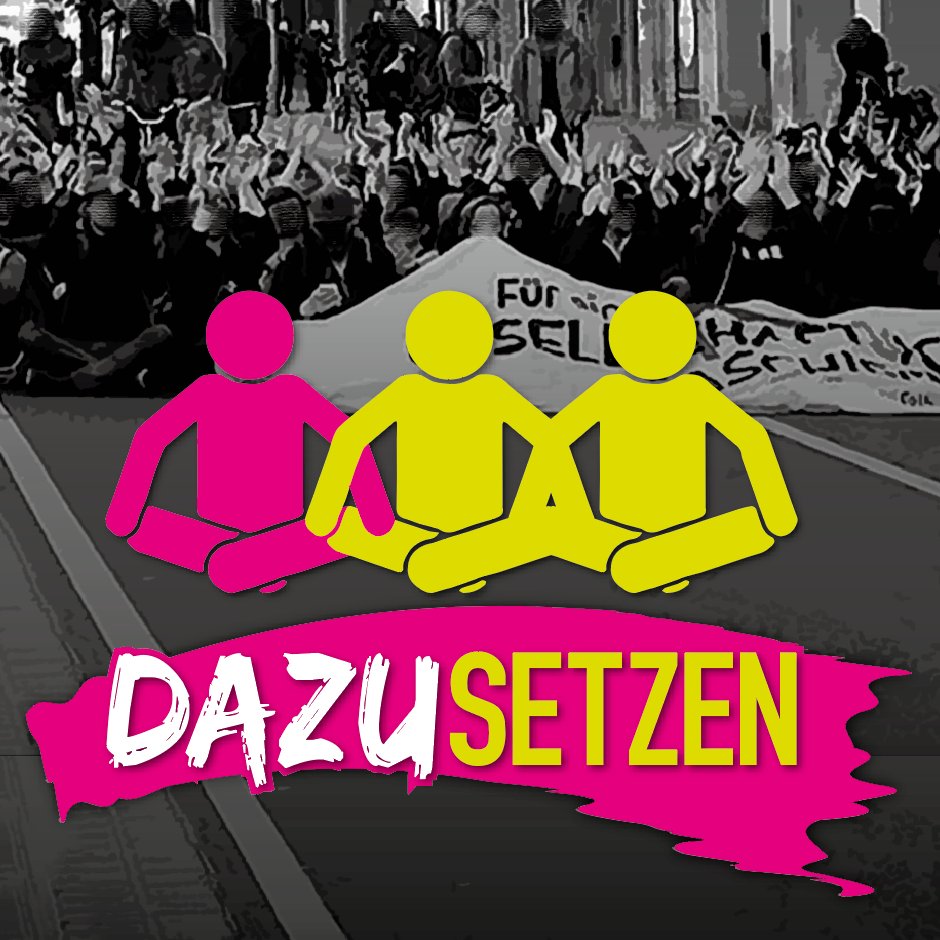 Eine SoliKampagne für Betroffenen von Repressionen am 1.5.23 & 3.6.23 (#LeipzigerKessel).

Kontakt: dazusetzen@systemli.org