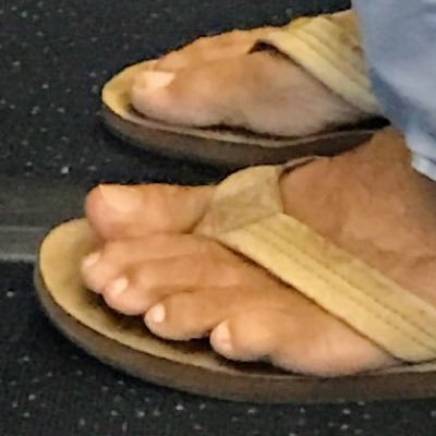 If you wear flip flops at the urinal you pee on your feet. Peefeet.