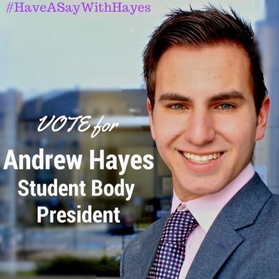 I am beyond excited to announce that I have decided to run for Niagara University Student Body President for the 2017-2018 school year. #HaveASayWithHayes 💜