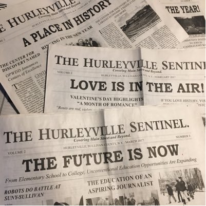 America's newest and freshest small town newspaper. Covering the hamlet of Hurleyville in the New York Catskill Mountains.