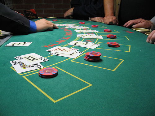 Blackjack tips and information on game theory.
