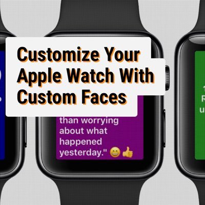 Customize your #applewatch with beautiful faces. Also download our AWC Faces app available on the AppStore! :)