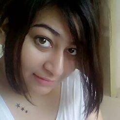 very simple girl.