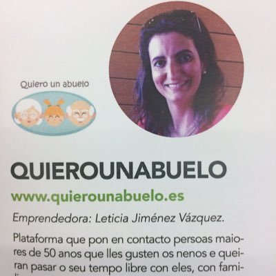 QuieroUnAbuelo's profile picture. ¿Recuerdas a tus abuel@s? Queremos que todos los niños sepan lo que es tener una #abuela/o. Buscamos #abuelos a familias cuyos hijos no tienen. ¿Nos ayudas?