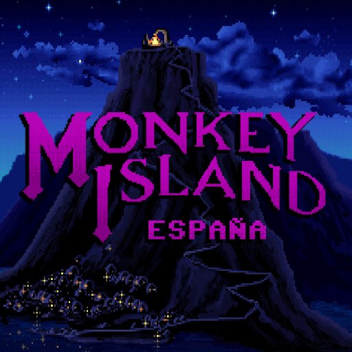 ¡Mira detrás de ti! ¡Una página de Monkey Island! ¡¡En español!! (Retransmitiendo desde #MonkeyIslandSpain)