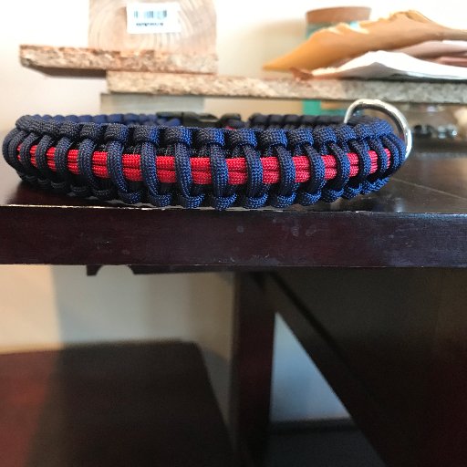 FOR SALE: Hello, We have all kinds of Paracord items for sale. We have Wristbands, keyfobs, Dog collars, Dog Leads (leash), Dog traffic leads and more.