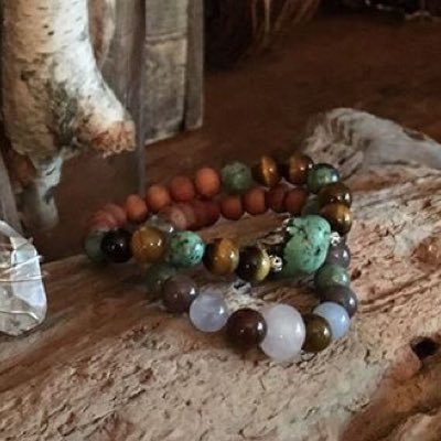 Handmade jewellery using hand-selected raw and tumbled crystals and gemstones that work on the physical, emotional, mental and spiritual levels of being.