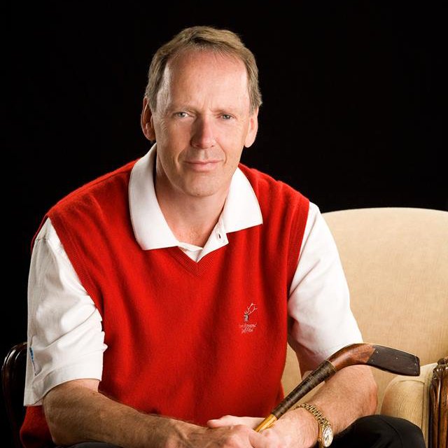 Graeme Baxter BEM, official artist for world golf events: Ryder Cup, the Open, Presidents Cup, WGC, PGA. Commissioned to paint 65 of the world top 100 courses