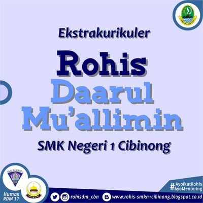RohisDM_cbn's profile picture. Ekstrakurikuler Rohis Daarul Mu'allimin | Menciptakan Generasi Muda yang Berakidah,
Beriman, Berilmu & Berakhlak Islami | #AyoIkutRohis #AyoMentoring
