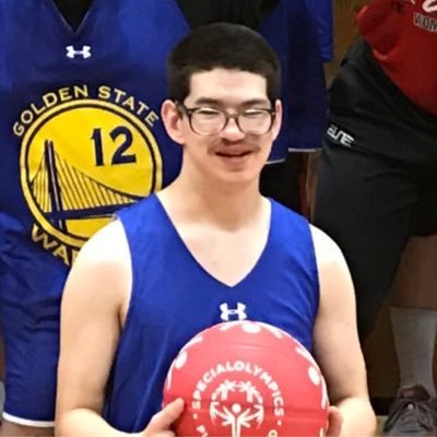 Die hard Warriors fan, Special Olympics athlete and Athlete Leader