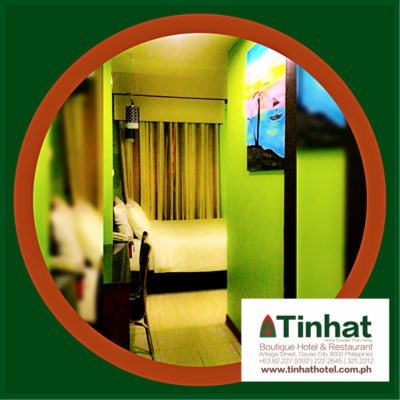 tinhathoteldvo's profile picture. Thank you for following us. We are a multi-awarded dry boutique hotel & halal certified kitchen restaurant. It's your Home Sweeter Than Home in Davao City,Ph.