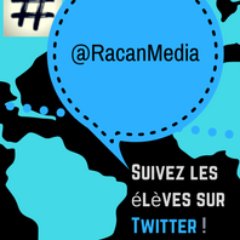 Compte twitter des élèves du collège Racan. Tweets exclusivement rédigés par les élèves.