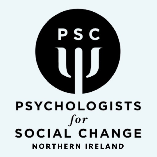 Psychologists for Social Change based in Northern Ireland. See https://t.co/lI2OZ40Cyj for more. Email list PsychChangeNI@gmail.com 
Retweets not endorsements.